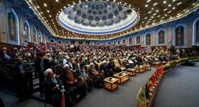 انطلاق المؤتمر العلمي الدوليّ الأول للميرزا النائيني بمشاركة العتبتَينِ المقدستَينِ العلويّة والحسينيّة ومديرية الحوزات في قم المقدّسة