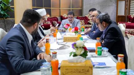 استعداداً لإقامة مؤتمر الغدير الدولي الأول .. المجمع العلوي يعقد أول اجتماعات اللجنة العلمية