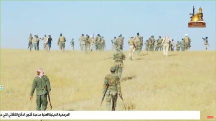 من ميادين المعارك مشاركة مبلغي لجنة الارشاد والتعبئة في معارك التحرير من عصابات داعش