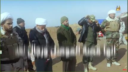 انها تعرفهم لانهم رجالها ... مبلغو لجنة الارشاد والتعبئة مع المجاهدين على حدود الموصل الغربية