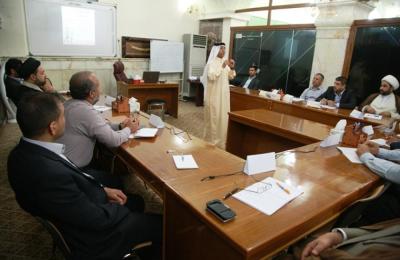 شعبة التنمية البشرية في العتبة العلوية المقدسة تقيم دورة لتعليم أساسيات التدريب بمشاركة محاضرين عرب متخصصين