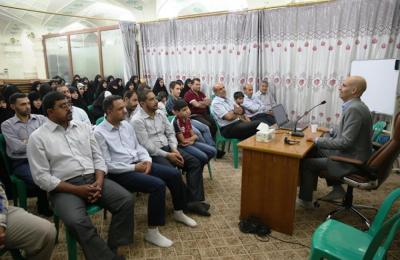 شعبة تنمية الموارد البشرية في العتبة العلوية المقدسة تنظم جلسة علمية تخصصية للتعريف بفن القيادة