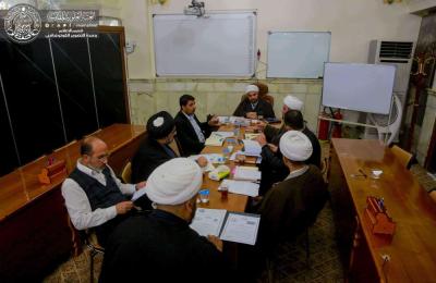 قسم الشؤون الفكرية والثقافية يعقد اجتماعاً لمناقشة مشاريع العام الجديد