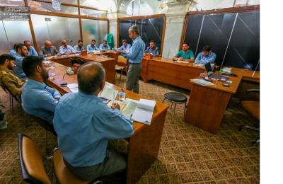 تنمية الموارد البشرية في العتبة العلوية المقدسة تقيم الدورة الثانية في اللغة الفارسية للمنتسبين