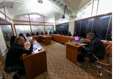 شُعبة تنمية الموارد البشرية في العتبة العلوية المقدسة تنظم ورشة عمل للأقسام النسوية
