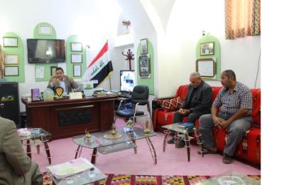 المركز الوثائقي لتراث النجف الأشرف في العتبة العلوية يشارك في مبادرة (شارع الخورنق الثقافي)