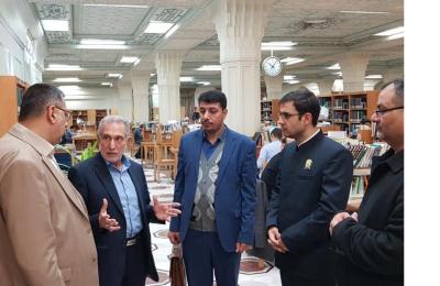 وفد مكتبة الروضة الحيدرية يزور عددا من المكتبات المهمة في الجمهورية الإسلامية الإيرانية