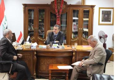 المركز الوثائقي لتراث النجف الأشرف في العتبة العلوية يعلن عقد اتفاقية عمل مشتركة مع المكتبة المركزية ودار الكتب الوطنية