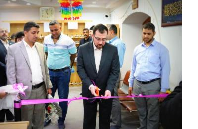  نائب الأمين العام للعتبة العلوية المقدسة يفتتح الموقع الإلكتروني الخاص بمكتبة الروضة الحيدرية