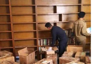 مكتبة الروضة الحيدرية تتسلم المكتبة الشخصية للشاعر والأديب المرحوم السيد محمد حسين غيبي