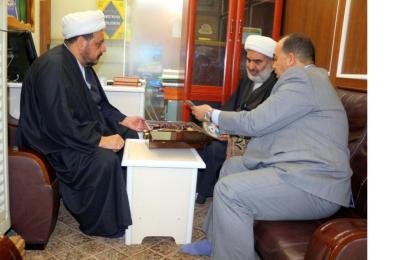 شعبة إحياء التراث في العتبة العلوية تعلن الانتهاء من فهرسة وتصوير مخطوطات مكتبة الشيخ عبد الكريم الخاقاني