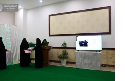 وحدة دار القرآن الكريم النسوية ترعى تخرج دورة يعسوب الدين