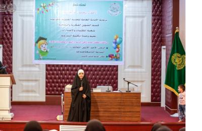 قسم الشؤون الفكرية والثقافية يقيم برنامج (( الطفل المبدع ))