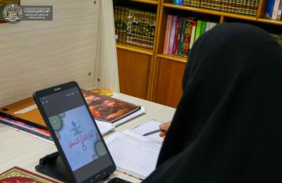  دار القرآن الكريم النسوية في العتبة العلوية المقدسة تختتم دورة أنوار القرآن الناطق للمؤسسات القرآنية