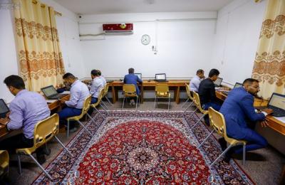 العتبة العلوية المقدسة تُقيم ورش عمل لتعريف الكوادر التربوية بالطرائق التقنية الحديثة في التدريس 