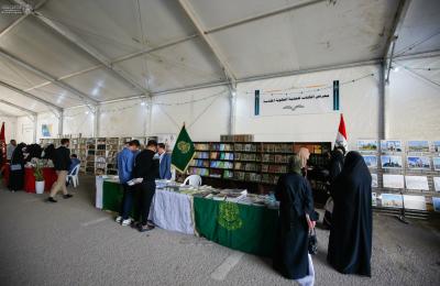 ضمن مشاركته في مهرجان الشهادة الدولي الثالث عشر.. معرض الكتاب الدائم التابع للعتبة العلوية المقدسة يشهد إقبالا واسعاً