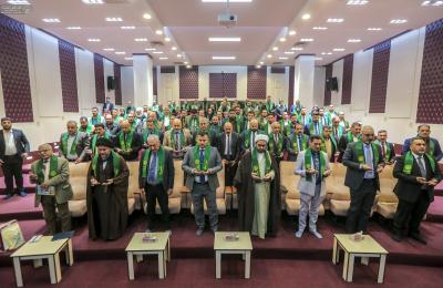 العتبة العلوية المقدسة تستضيف الجهاز التنفيذي لمحو الأُمِّية في وزارة التربية بورشة عمل تخصُّصية. 