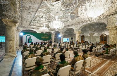 من ضمن أمسيات المجلس الثقافي العلوي .. العتبة العلوية المقدسة تستضيف نخبة من مقاتلي الحشد المبارك .    