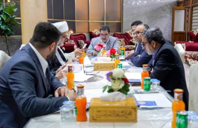 استعداداً لإطلاق مؤتمر الغدير الدولي الأول ... العتبة العلوية المقدسة تناقش المنهاج العلمي