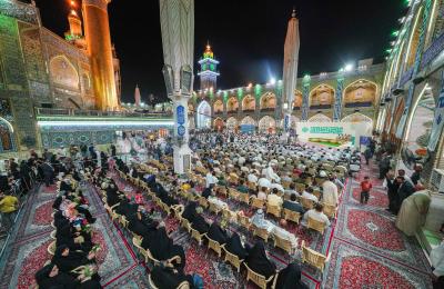 من ضمن فعاليات أسبوع الغدير الدولي الثالث عشر .. الصحن العلوي المطهر يشهد فعاليات مهرجان (أنت العلي الإنشادي الدولي)