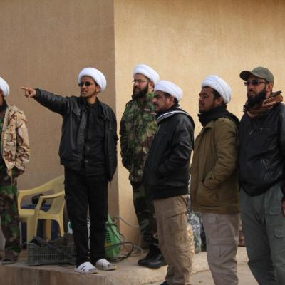 المبلغين في جبهات القتال وصور المعارك