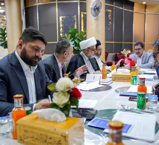 استعداداً لإطلاق مؤتمر الغدير الدولي الأول ... العتبة العلوية المقدسة تناقش المنهاج العلمي