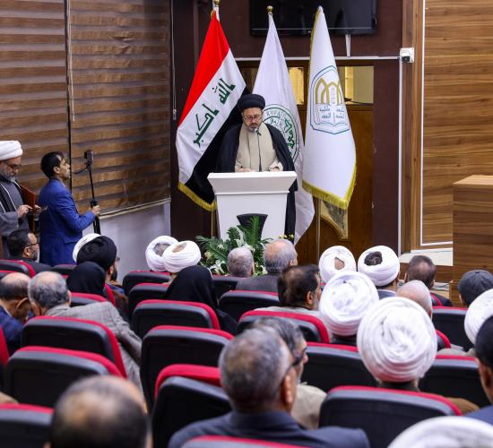 العتبة العلوية المقدسة تحتفي بإسهامات العلماء في خدمة حوزة النجف الأشرف.