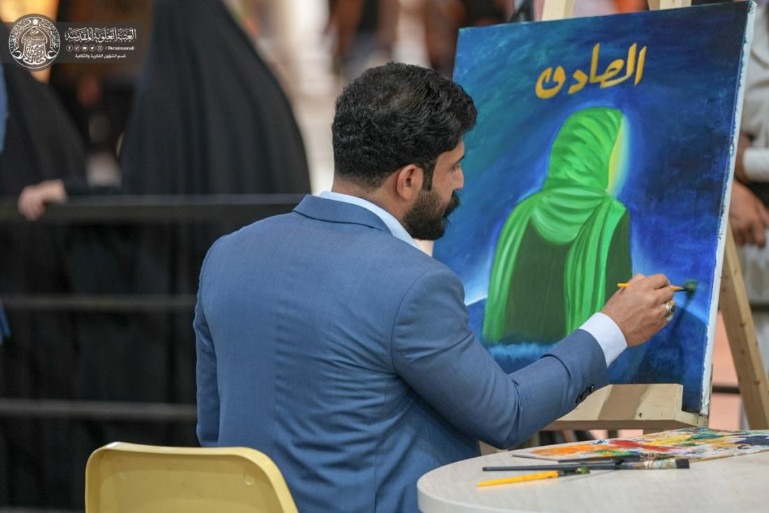 المنصة العلوية ضمن فعاليات أسبوع الصادِقَين (صلوات الله عليهما) الدَّولي ١٤٤٥هـ | 
