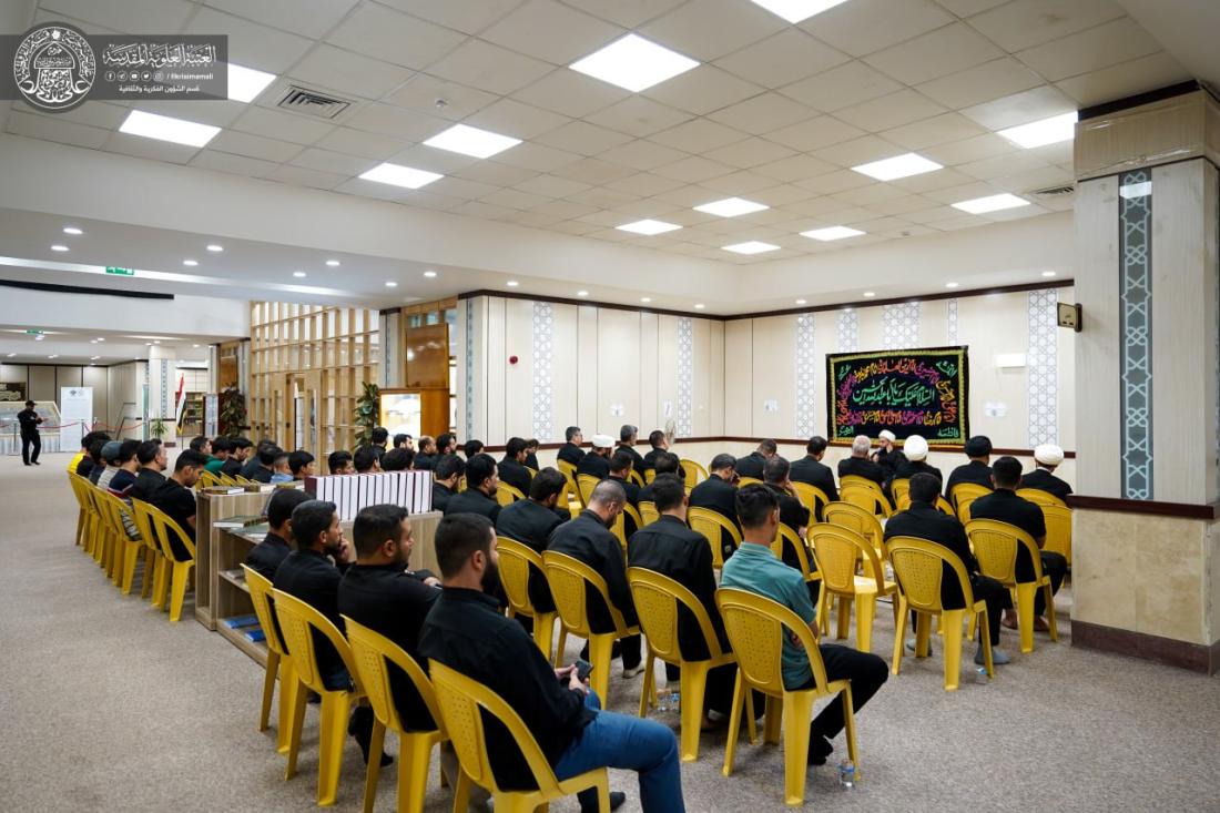 مجلس العزاء الحسيني الذي تقيمه شعبة الثقافة الإسلامية في قسم الشؤون الفكرية والثقافية في العتبة العلوية المقدسة بمناسبة واقعة الطف الأليمة وذكرى دفن الأجساد الطاهرة في 13 من شهر محرم الحرام | 