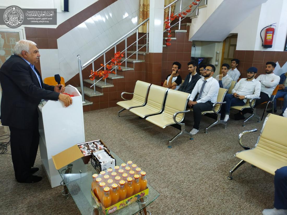 الإعداديات الإسلامية في العتبة العلوية المقدسة تحتفل بذكرى ولادة منقذ البشرية الإمام الحجة المنتظر (عجل الله تعالى فرجه الشريف) | 