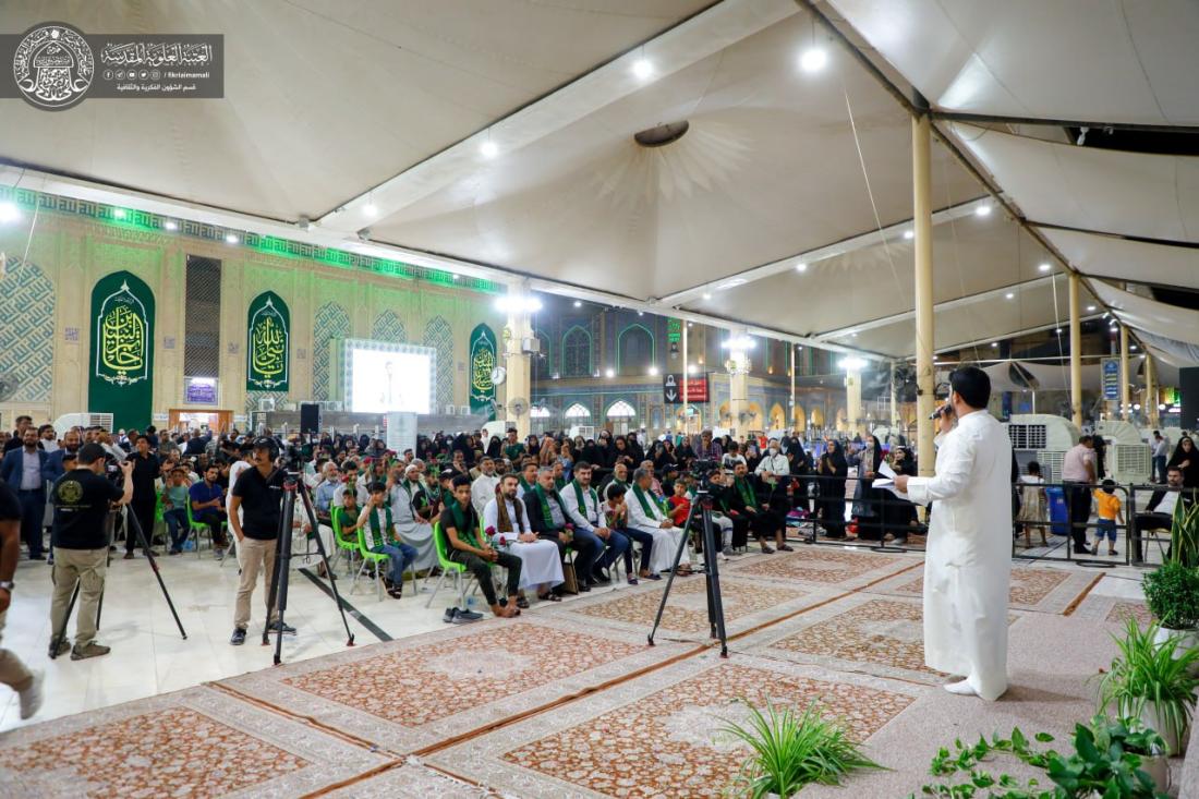 المنصة العلوية ضمن فعاليات أسبوع الصادِقَين (صلوات الله عليهما) الدَّولي ١٤٤٥هـ | 