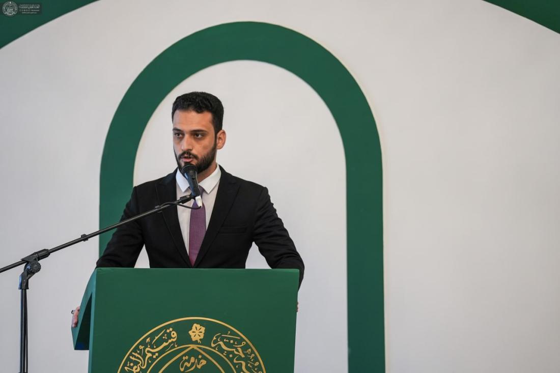 العتبة العلوية المقدسة متمثلة بمركز النبأ العظيم للتربية والتعليم التابع لقسم الشؤون الفكرية والثقافية تكرم النخب التربوية في مهرجان باب العلم التربوي لأول | 