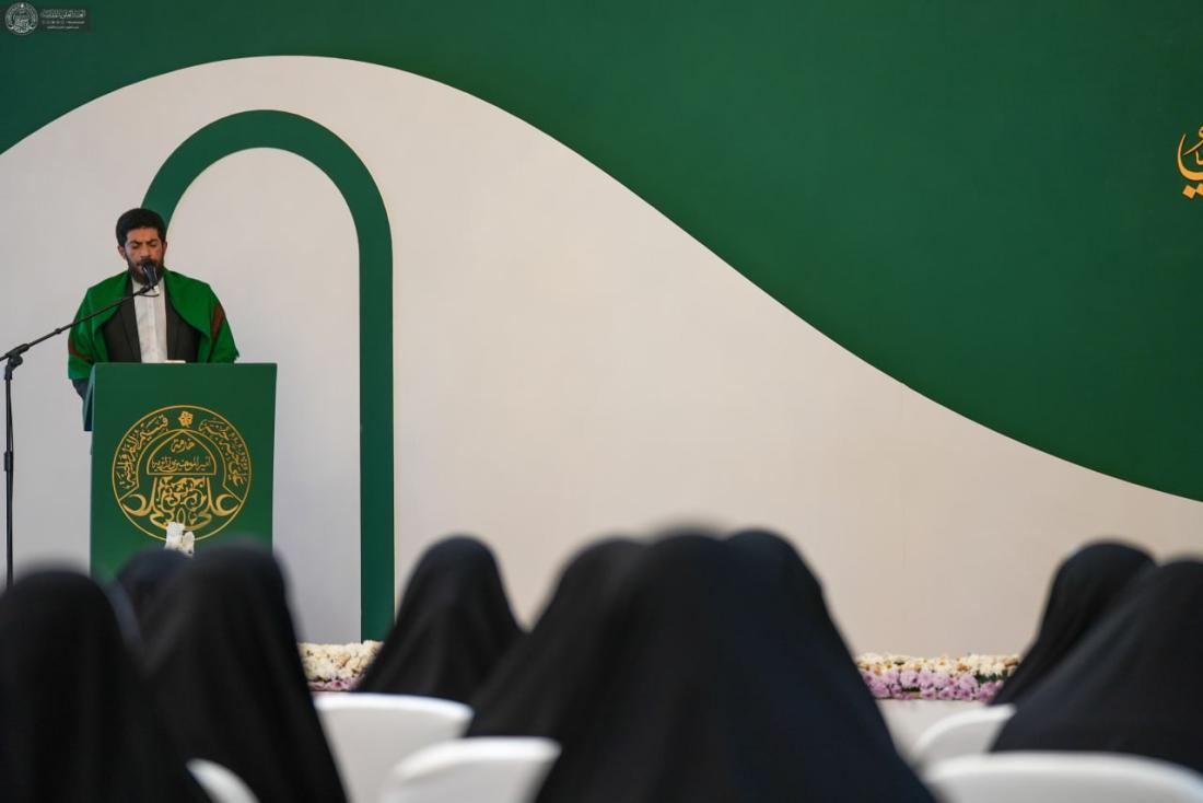 العتبة العلوية المقدسة متمثلة بمركز النبأ العظيم للتربية والتعليم التابع لقسم الشؤون الفكرية والثقافية تكرم النخب التربوية في مهرجان باب العلم التربوي لأول | 