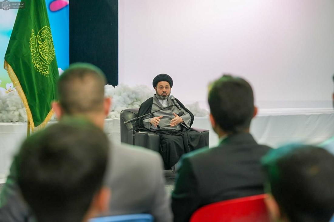 فعاليات جناح قسم الشؤون الفكرية والثقافية في العتبة العلوية المقدسة على أرضيةِ معرض بغداد الدوليّ ضمن مهرجان عين الحياة | 