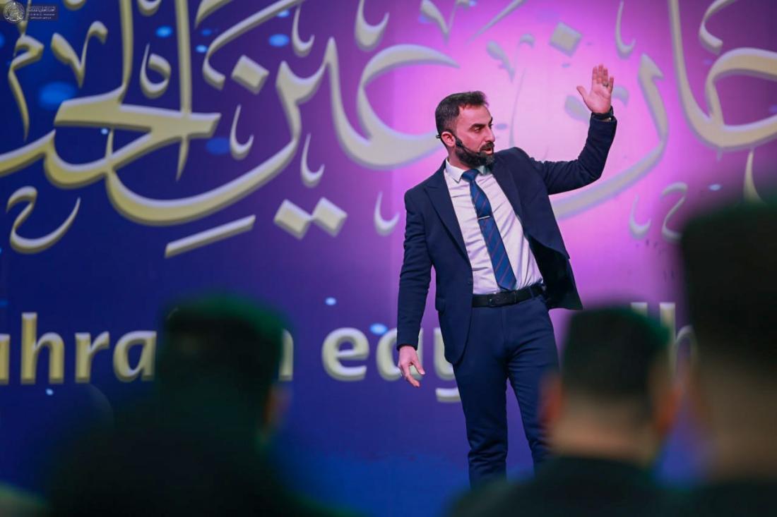 فعاليات جناح قسم الشؤون الفكرية والثقافية في العتبة العلوية المقدسة على أرضيةِ معرض بغداد الدوليّ ضمن مهرجان عين الحياة | 