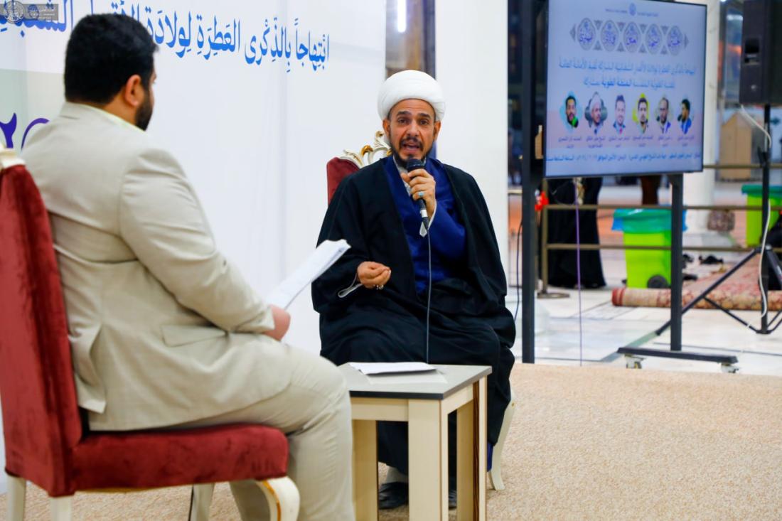 المنصة  العلوية بمناسبة ولادة الأقمار الشعبانية المباركة ١٤٤٥هـ  | 