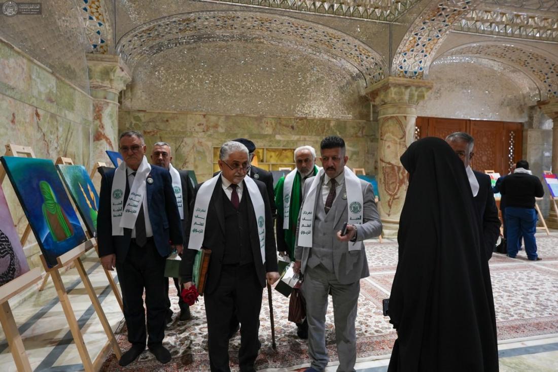 المعرض التشكيلي ضمن فعاليات مهرجان باب العلم التربوي الأول | 
