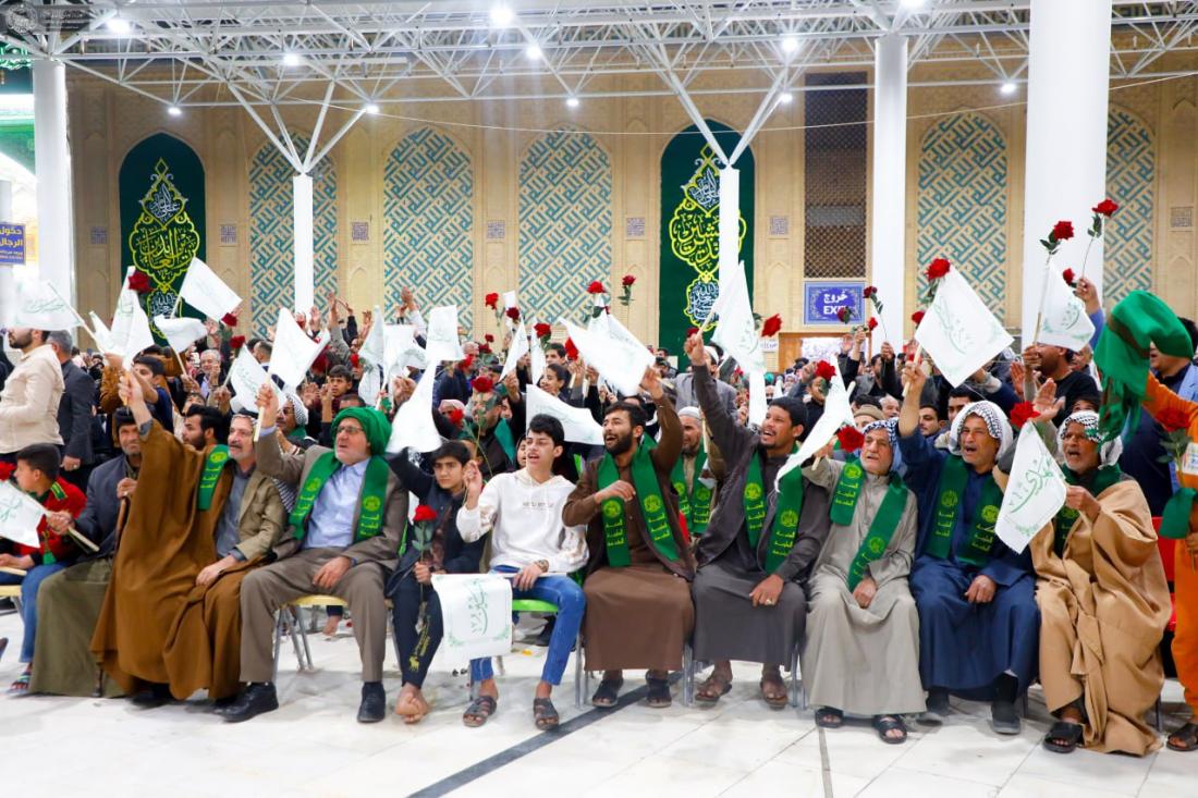 المنصة  العلوية بمناسبة ولادة الأقمار الشعبانية المباركة ١٤٤٥هـ  | 