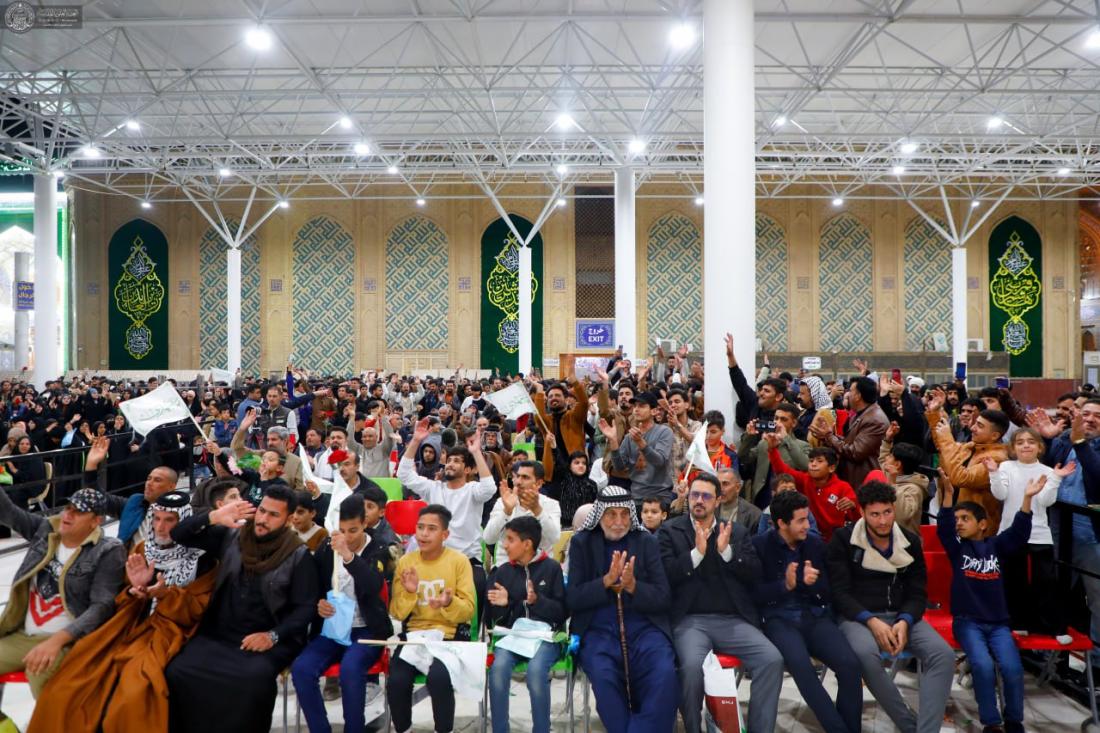 المنصة  العلوية بمناسبة ولادة الأقمار الشعبانية المباركة ١٤٤٥هـ  | 