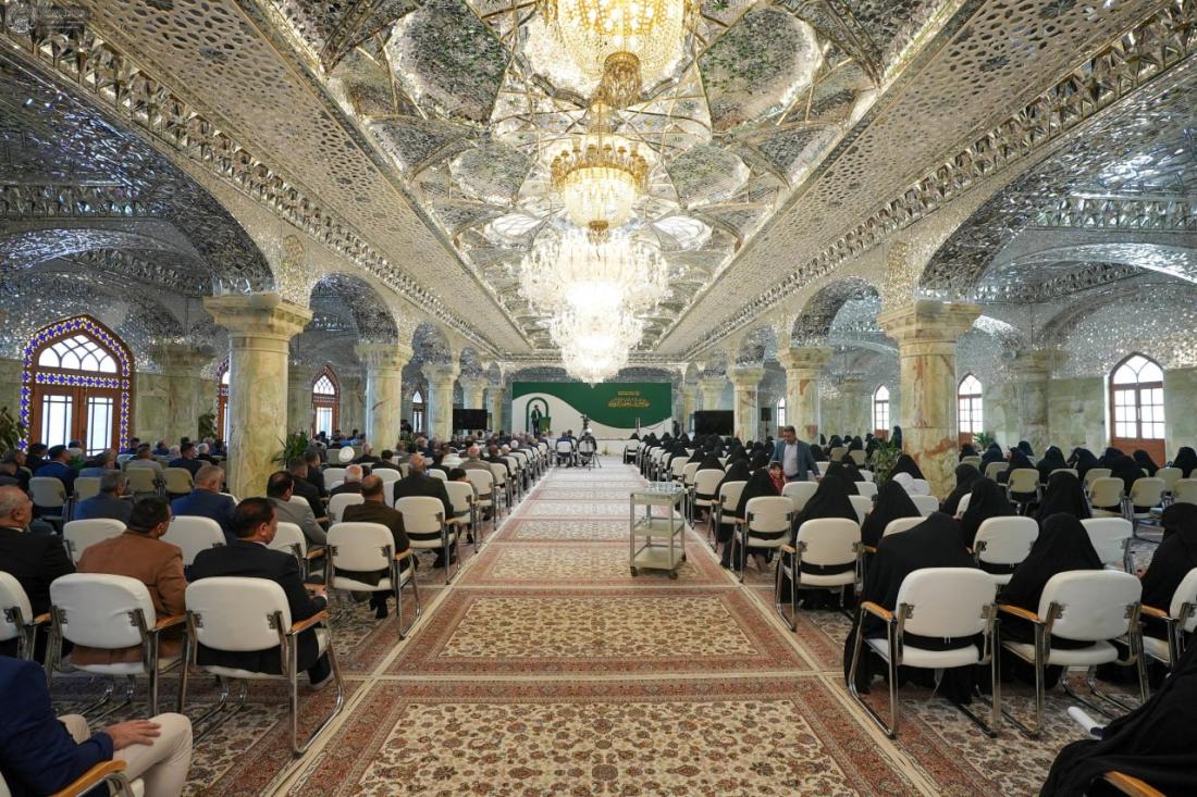 العتبة العلوية المقدسة متمثلة بمركز النبأ العظيم للتربية والتعليم التابع لقسم الشؤون الفكرية والثقافية تكرم النخب التربوية في مهرجان باب العلم التربوي لأول | 