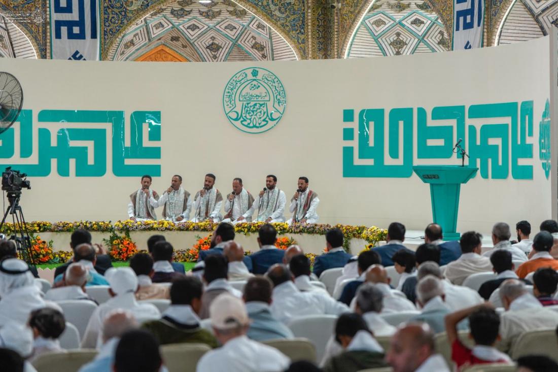 من ضمن فعاليات أسبوع الغدير الدولي الثالث عشر .. الصحن العلوي المطهر يشهد فعاليات مهرجان (أنت العلي الإنشادي الدولي) | 