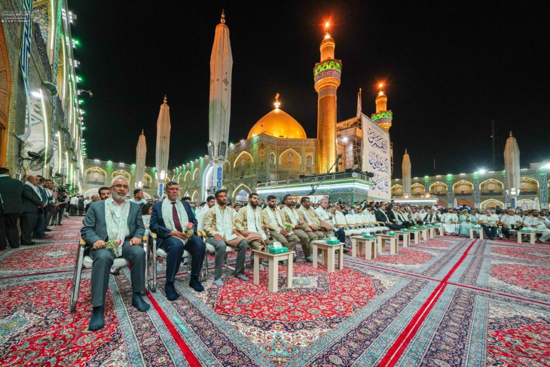 من ضمن فعاليات أسبوع الغدير الدولي الثالث عشر .. الصحن العلوي المطهر يشهد فعاليات مهرجان (أنت العلي الإنشادي الدولي) | 