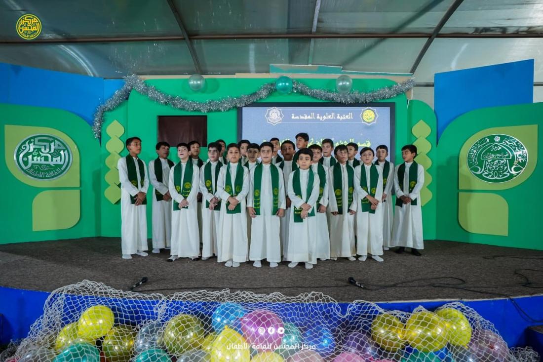 حضور حاشد مـن الزائرين الصغار وأَهاليهِم الكرام للمشاركة بِفعاليات منصة المحسن ضمن أُسبوع الصادقين | 
